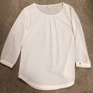 Jcrew White Top